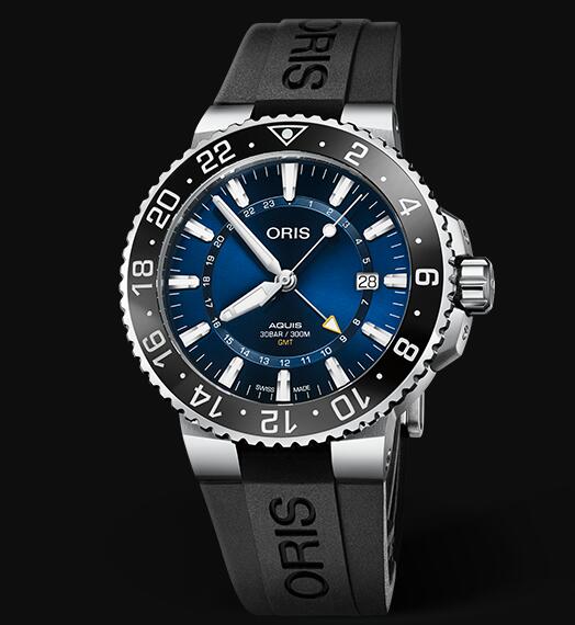 Review Oris Aquis Gmt Date 43.5mm 01 798 7754 4135-07 4 24 64EB Replica Watch